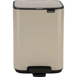 Brabantia Κάδος Απορριμμάτων Πεντάλ 4L - Soft Beige