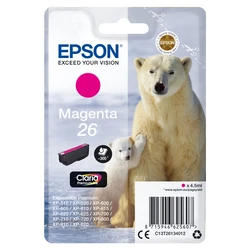 Αυθεντικό Μελάνι Epson C13T26134012 Mατζέντα