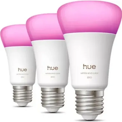 Philips Hue White and Color Ambiance A60 E27 810lm - Πακέτο 3 τεμαχίων