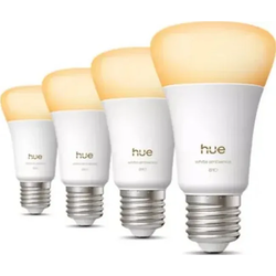 Philips Hue White Ambiance A60 E27 LED 4 τμχ