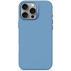 Decoded Αντιμικροβιακή Σιλικόνης Θήκη Πίσω για iPhone 16 Pro Max – Ανοιχτό Μπλε
