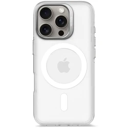 Decoded Θήκη Ανακυκλωμένου Πλαστικού για iPhone 16 Pro - Διαφανές Λευκό
