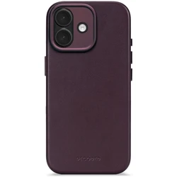 Decoded Δερμάτινη Πίσω Θήκη iPhone 17 Dark Ruby