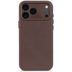 Decoded Δερμάτινη Πίσω Θήκη iPhone 17 Pro - Chocolate Brown