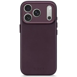 Decoded Δερμάτινη Θήκη Πλάτης iPhone 17 Pro Dark Ruby