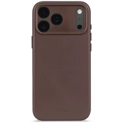 Decoded Δερμάτινη Πίσω Θήκη iPhone 17 Pro Max - Chocolate Brown