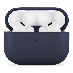 Decoded Δερμάτινη Θήκη AirCase Pro για AirPods Pro 3 - Navy