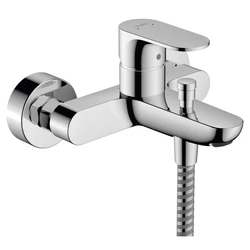Hansgrohe Rebris S 72440000 Αναμεικτική Μπαταρία Μπανιέρας Ασημί