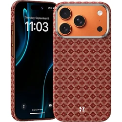 Benks Magnetic Armor Air Armor Grid Kevlar Metal Frame 600D Apple iPhone 17 Pro orange