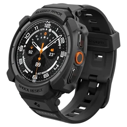 Spigen Rugged Armor Pro Samsung Galaxy Watch Ultra 2 2026 47 mm Matte Black