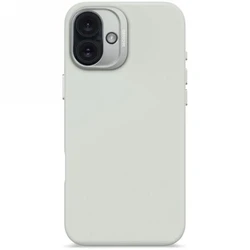 Decoded AntiMicrobial Silicone Backcover Apple iPhone 16 Plus MagSafe (stone gray)