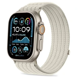 Tech-Protect Nylon Sport Apple Watch 8 / 9 / 10 / 11 / SE / Ultra 44 / 45 / 46 / 49mm Starlight