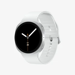 Samsung Galaxy Watch8 Aluminium 40mm Αδιάβροχο με Παλμογράφο (Ασημί)