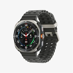 Samsung Galaxy Watch Ultra (2025) Titanium 47mm Αδιάβροχο με eSIM και Παλμογράφο (Ασημί)