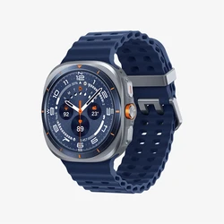Samsung Galaxy Watch Ultra (2025) Titanium 47mm Αδιάβροχο με eSIM και Παλμογράφο (Μπλε)