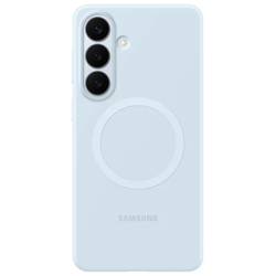 Samsung Silicone Magnet (MagSafe-compatible) Case for Galaxy S26+ — Light Blue