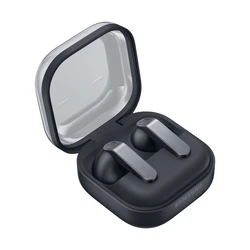 Samsung Galaxy Buds4 Bluetooth Handsfree Ακουστικά με Αντοχή στον Ιδρώτα και Θήκη Φόρτισης Μαύρα