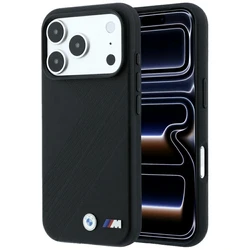 BMW M Tire Track Metal Logo MagSafe Apple iPhone 18 Pro / 17 Pro black