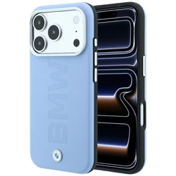 BMW Sign Centered Deboss MagSafe Apple iPhone 18 Pro / 17 Pro blue