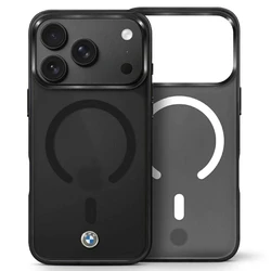 BMW Sign Frosted IML & Metal Logo MagSafe Apple iPhone 18 Pro / 17 Pro black
