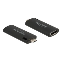 Αντάπτορας USB Delock Type-C σε HDMI 88309, 4K/30Hz, μαύρος
