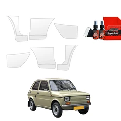 GrizzGlass BodyShield Wheel Arch Protective Film Fiat 126P (1972-2000) [10in1]