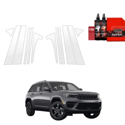 GrizzGlass BodyShield Car Pillar Protective Film Jeep Grand Cherokee (2025-2026) [12in1]