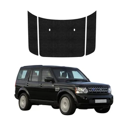 GrizzGlass HeavyDuty Black Hood Protective Film Land Rover Discovery 4 (2009-2017) [3in1]