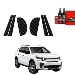 GrizzGlass BodyShield Black Car Pillar Protective Film Citroen C3 Aircross (2025-2026) [6in1]