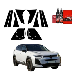 GrizzGlass BodyShield Black Car Pillar Protective Film Citroen C5 Aircross SUV (2025-2026) [10in1]