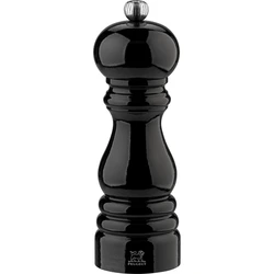 Peugeot Paris Manual Pepper Mill Beech Wood Black Lacquered 18 cm