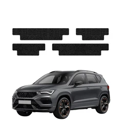 GrizzGlass HeavyDuty Black Door Sill Protective Film Cupra Ateca (2020-2026) [4in1]