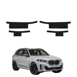 GrizzGlass HeavyDuty Black Door Sill Protective Film BMW X5 G05 (2023-2026) [4in1]