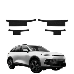 GrizzGlass HeavyDuty Black Door Sill Protective Film BAIC BEIJING 5 (2023-2026) [4in1]