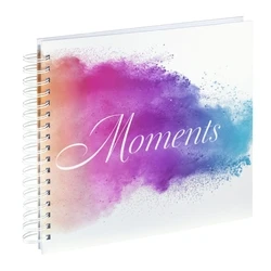 HAMA Moments Photo Album White 28 x 24 cm, 50 white pages