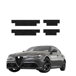 GrizzGlass HeavyDuty Black Door Sill Protective Film Alfa Romeo Giulia (2023-2026) [4in1]