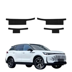 GrizzGlass HeavyDuty Black Door Sill Protective Film BAIC BEIJING 7 (2024-2026) [4in1]
