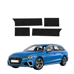 GrizzGlass HeavyDuty Black Door Sill Protective Film Audi A4 Avant (2019-2024) [4in1]