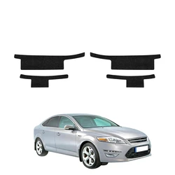 GrizzGlass HeavyDuty Black Door Sill Protective Film Ford Mondeo Mk4 Sedan (2007-2014) [4in1]