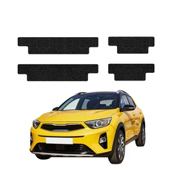 GrizzGlass HeavyDuty Black Door Sill Protective Film Kia Stonic (2020-2026) [4in1]