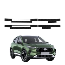 GrizzGlass HeavyDuty Black Door Sill With Overlays Protective Film Ford Kuga Active Facelift (2024-2026) [4in1]