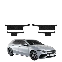 GrizzGlass HeavyDuty Black Door Sill Protective Film Mercedes A-Class W177 (2018-2026) [4in1]