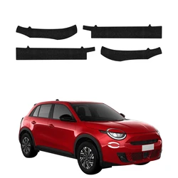 GrizzGlass HeavyDuty Black Door Sill Protective Film Fiat 600 (2023-2026) [4in1]