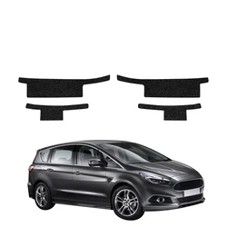 GrizzGlass HeavyDuty Black Door Sill Protective Film Ford S-Max MK2 (2015-2019) [4in1]