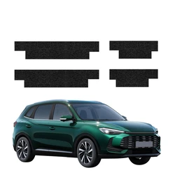 GrizzGlass HeavyDuty Black Door Sill Protective Film MG ZS Hybrid+ (2024-2026) [4in1]