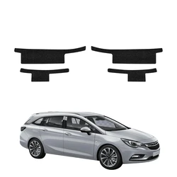 GrizzGlass HeavyDuty Black Door Sill Protective Film Opel Astra J Kombi 5D (2012-2015) [4in1]