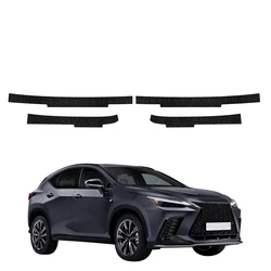 GrizzGlass HeavyDuty Black Door Sill Protective Film Lexus NX 350h (2021-2023) [4in1]