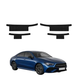 GrizzGlass HeavyDuty Black Door Sill Protective Film Mercedes CLA 200 (2025-2026) [4in1]