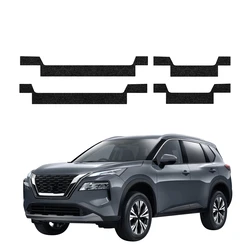 GrizzGlass HeavyDuty Black Door Sill Protective Film Nissan X-Trail Facelift (2024-2026) [4in1]