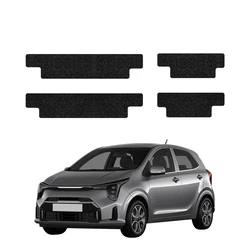 GrizzGlass HeavyDuty Black Door Sill Protective Film Kia Picanto (2023-2026) [4in1]